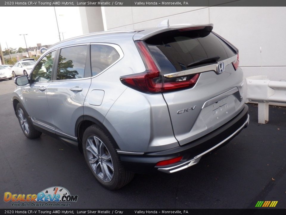 2020 Honda CR-V Touring AWD Hybrid Lunar Silver Metallic / Gray Photo #9