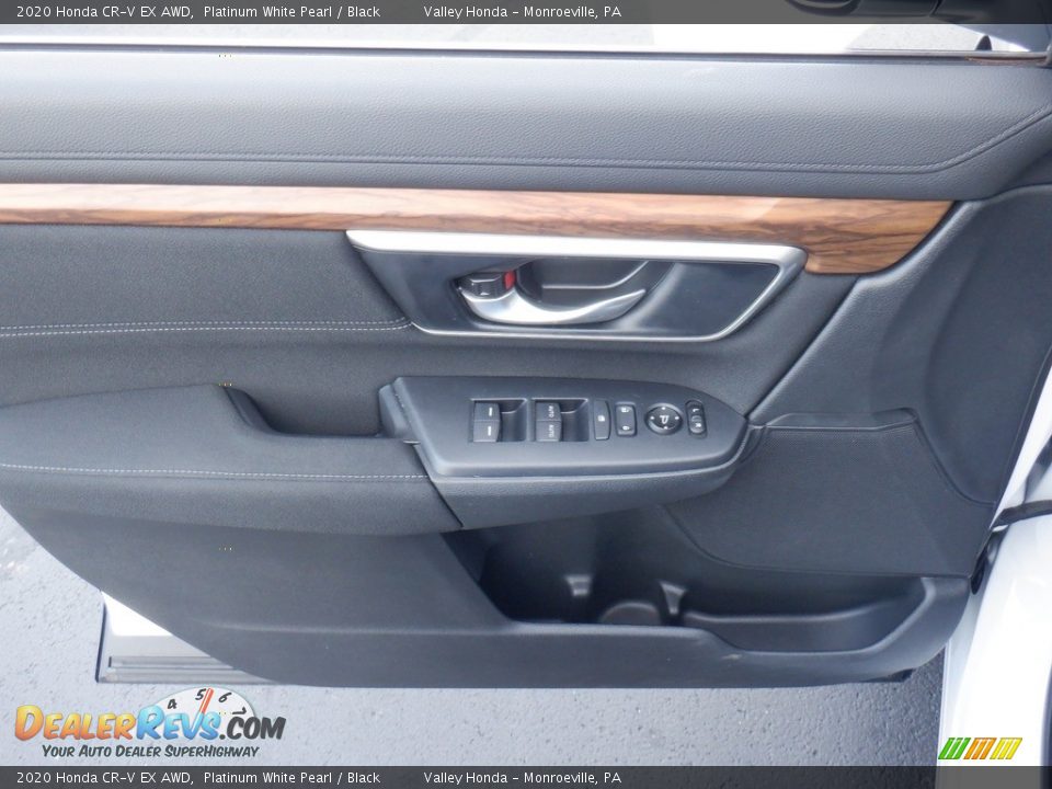 2020 Honda CR-V EX AWD Platinum White Pearl / Black Photo #12
