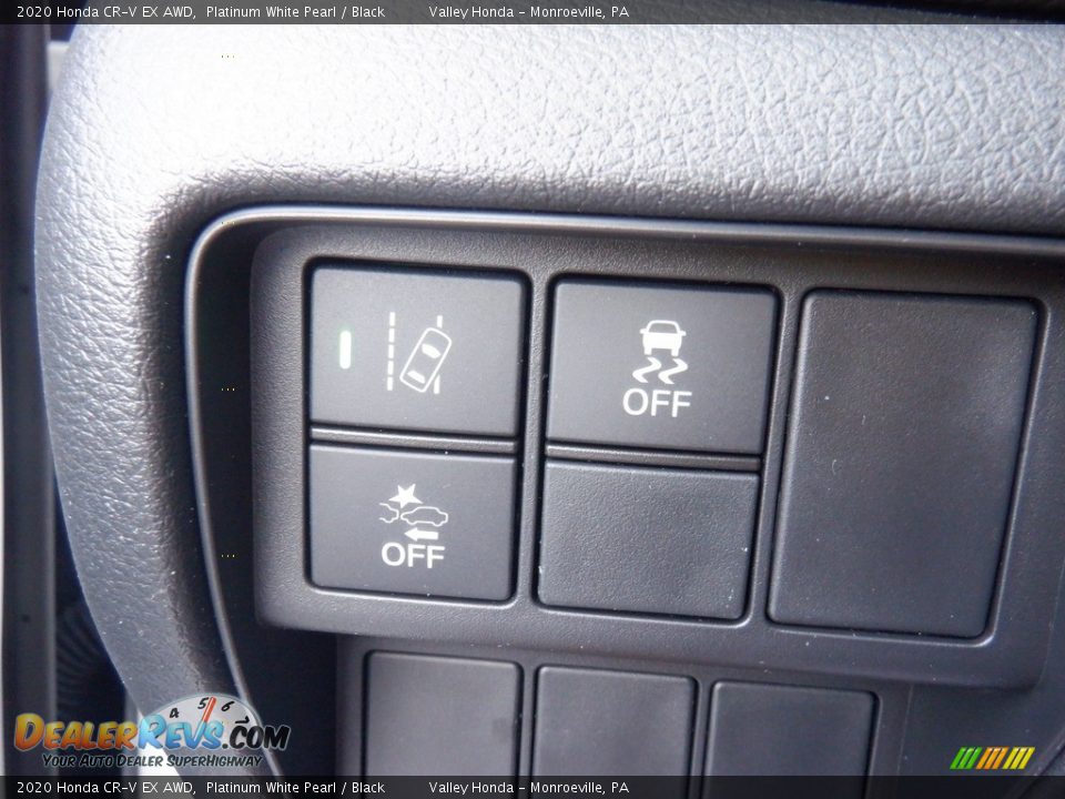 2020 Honda CR-V EX AWD Platinum White Pearl / Black Photo #15