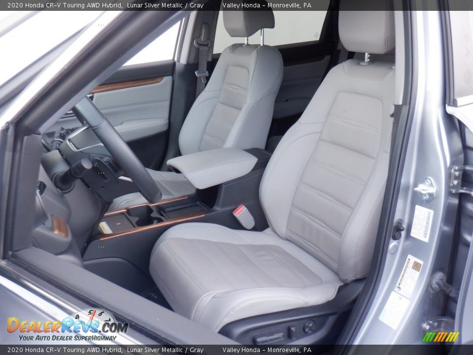 Front Seat of 2020 Honda CR-V Touring AWD Hybrid Photo #15