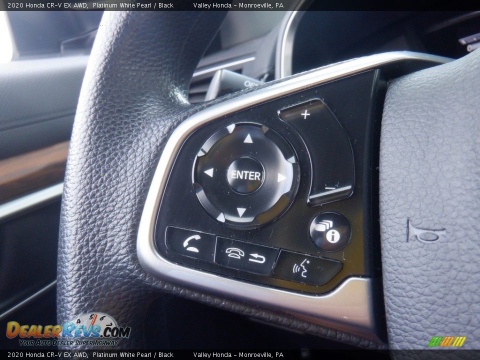 2020 Honda CR-V EX AWD Platinum White Pearl / Black Photo #27