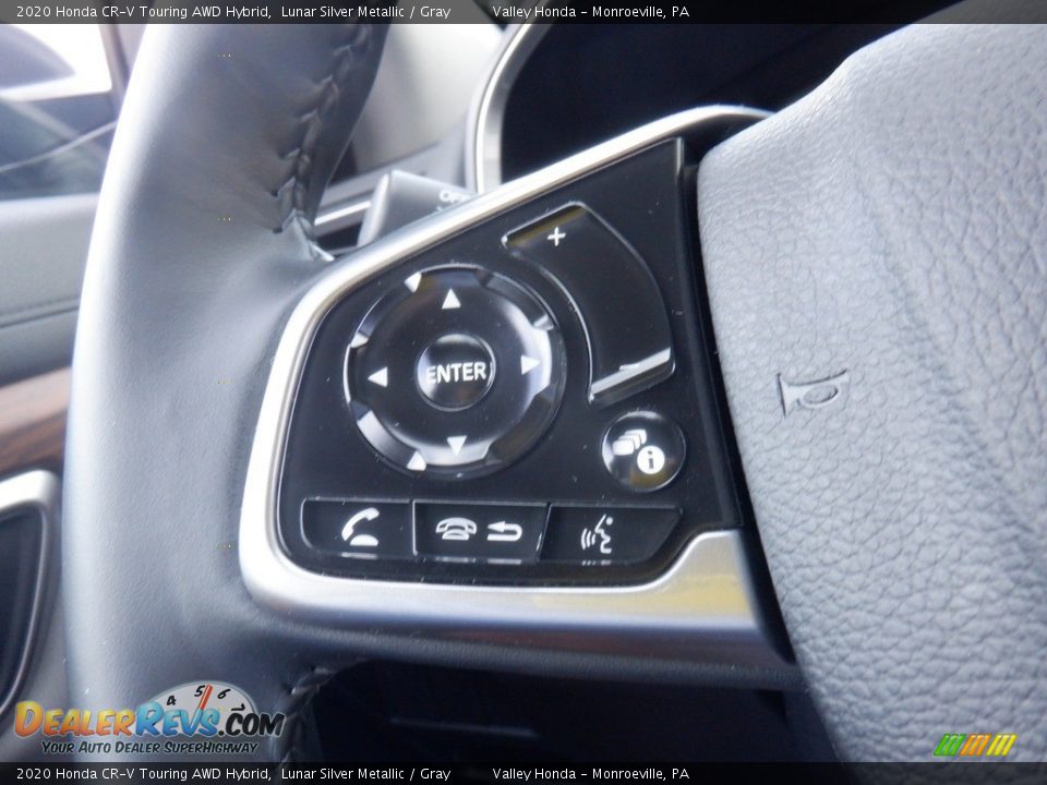 2020 Honda CR-V Touring AWD Hybrid Steering Wheel Photo #25