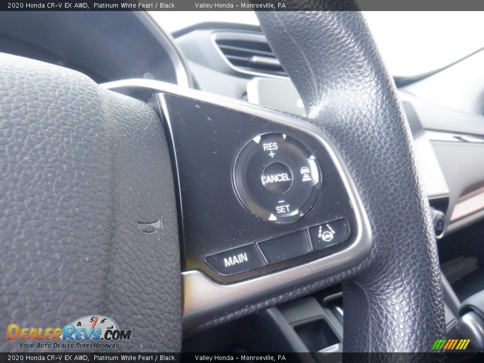 2020 Honda CR-V EX AWD Platinum White Pearl / Black Photo #28