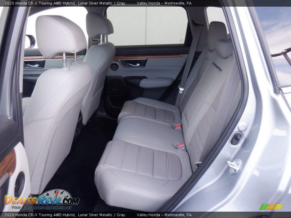 Rear Seat of 2020 Honda CR-V Touring AWD Hybrid Photo #30