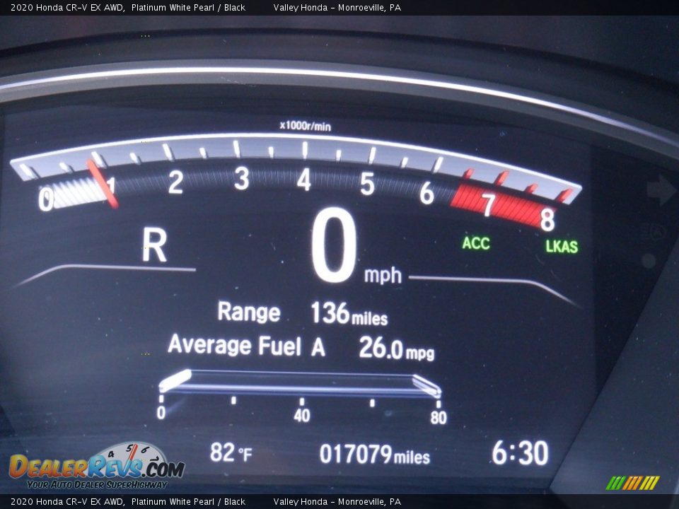 2020 Honda CR-V EX AWD Platinum White Pearl / Black Photo #35