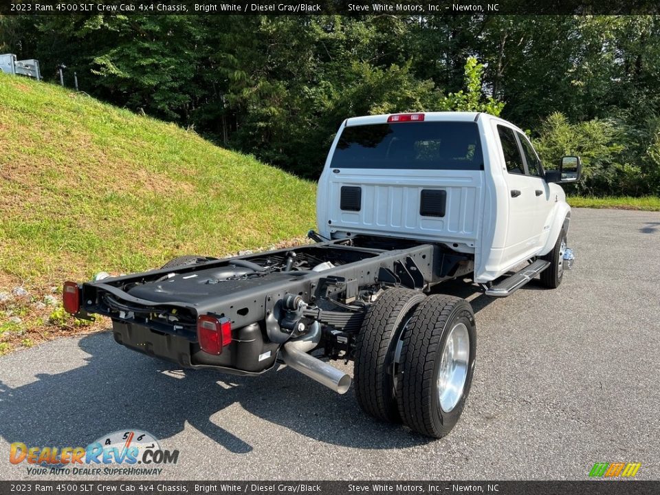 2023 Ram 4500 SLT Crew Cab 4x4 Chassis Bright White / Diesel Gray/Black Photo #6