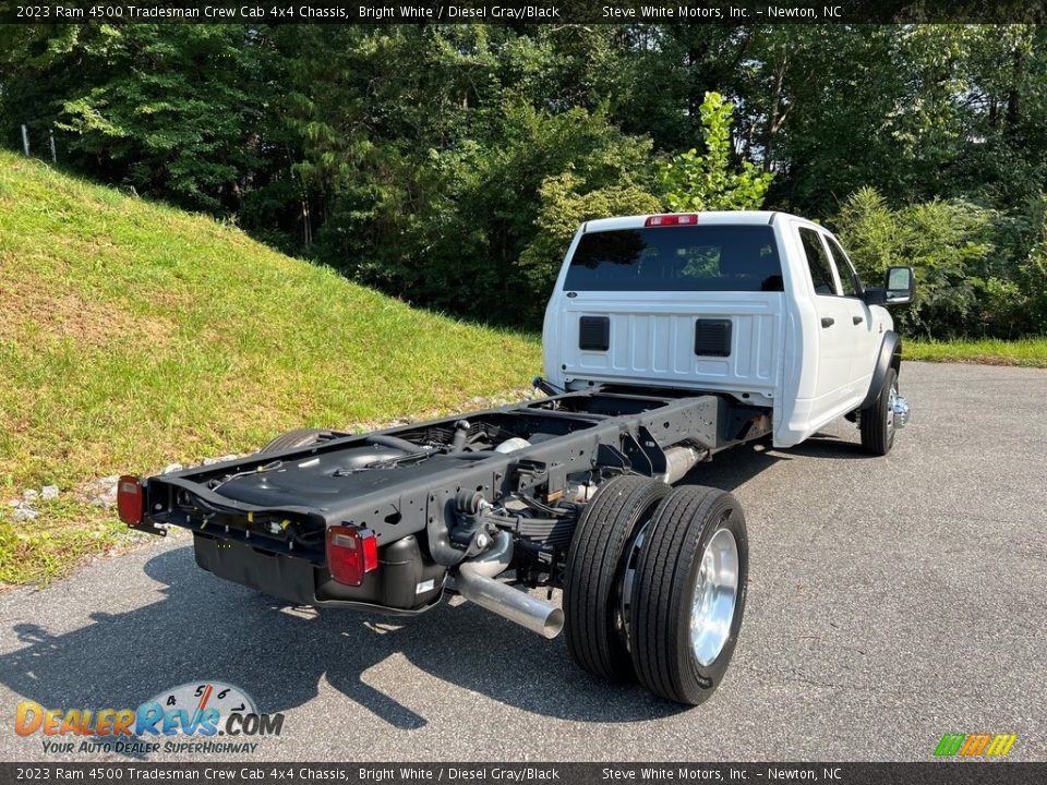 2023 Ram 4500 Tradesman Crew Cab 4x4 Chassis Bright White / Diesel Gray/Black Photo #6