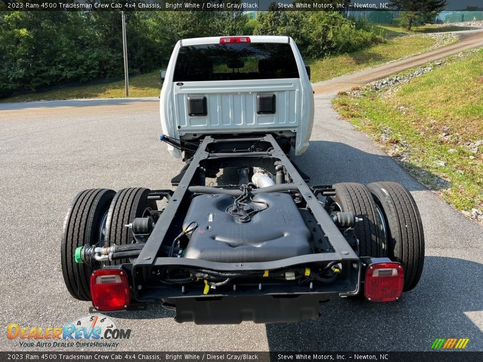 2023 Ram 4500 Tradesman Crew Cab 4x4 Chassis Bright White / Diesel Gray/Black Photo #7