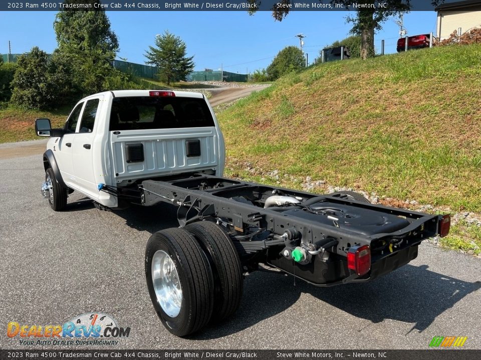 2023 Ram 4500 Tradesman Crew Cab 4x4 Chassis Bright White / Diesel Gray/Black Photo #8