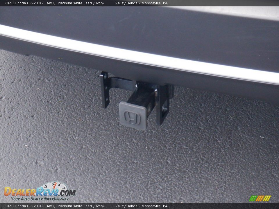 2020 Honda CR-V EX-L AWD Platinum White Pearl / Ivory Photo #7