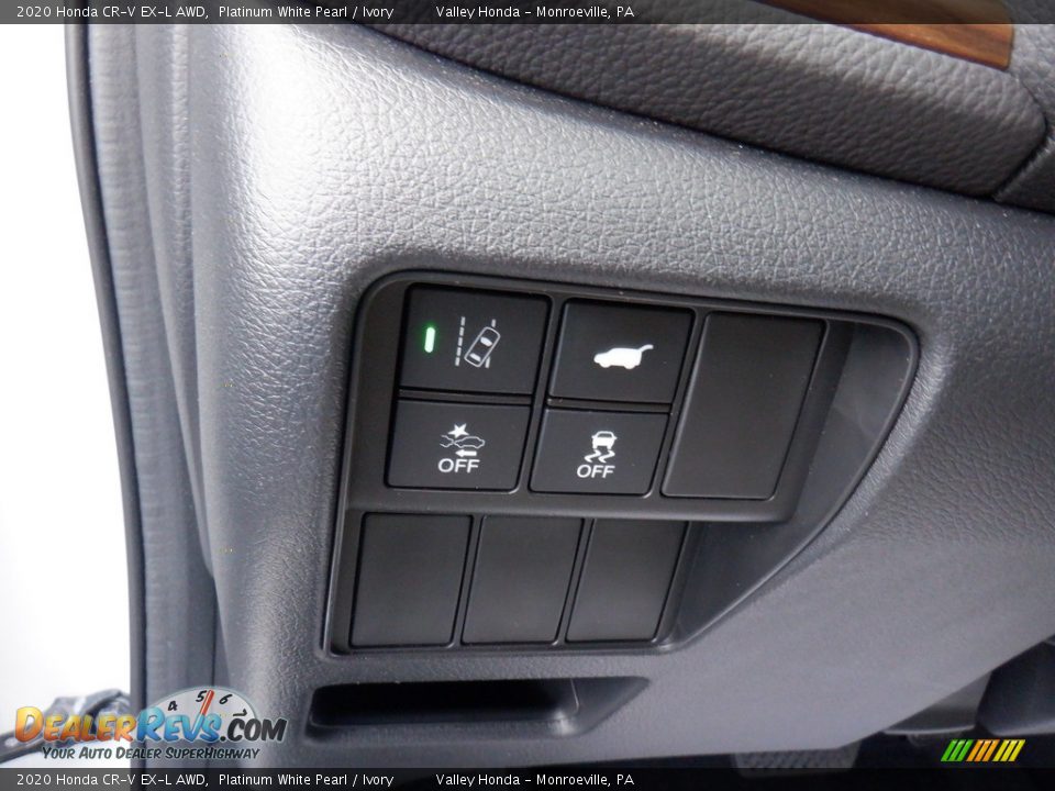 2020 Honda CR-V EX-L AWD Platinum White Pearl / Ivory Photo #12