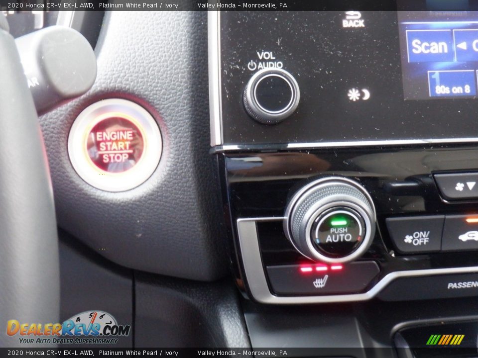 2020 Honda CR-V EX-L AWD Platinum White Pearl / Ivory Photo #21