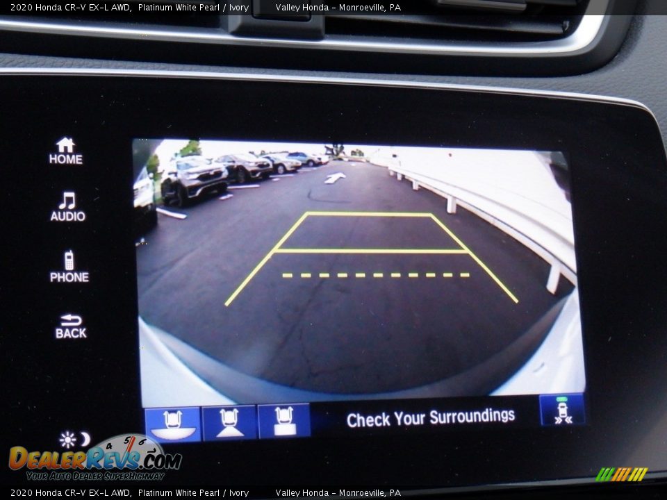 2020 Honda CR-V EX-L AWD Platinum White Pearl / Ivory Photo #24