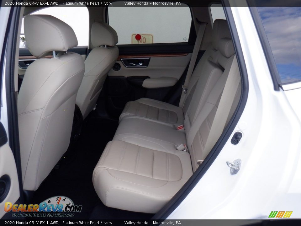 2020 Honda CR-V EX-L AWD Platinum White Pearl / Ivory Photo #29