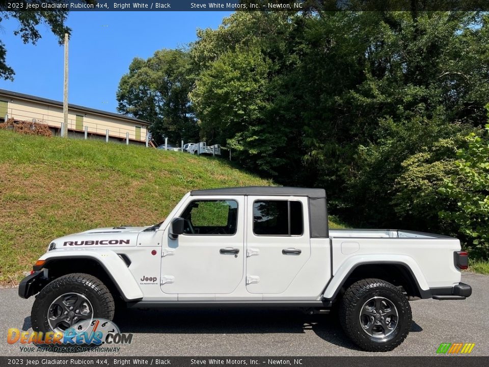 Bright White 2023 Jeep Gladiator Rubicon 4x4 Photo #1