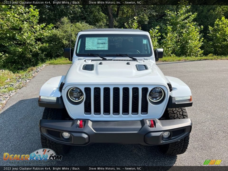 2023 Jeep Gladiator Rubicon 4x4 Bright White / Black Photo #3