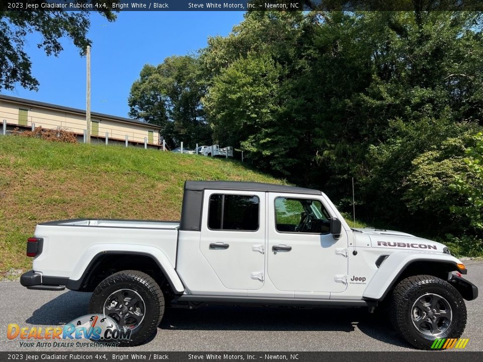 2023 Jeep Gladiator Rubicon 4x4 Bright White / Black Photo #5