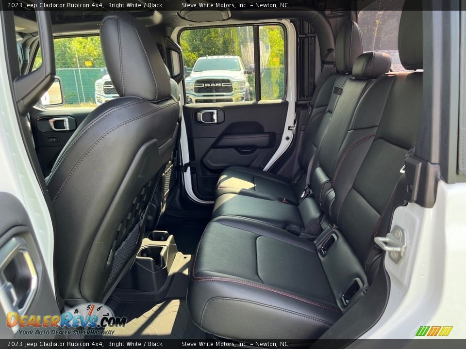 Rear Seat of 2023 Jeep Gladiator Rubicon 4x4 Photo #14