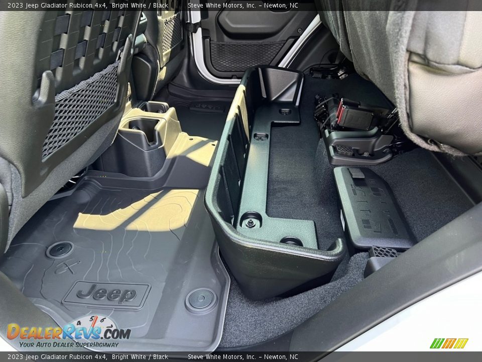 Rear Seat of 2023 Jeep Gladiator Rubicon 4x4 Photo #15