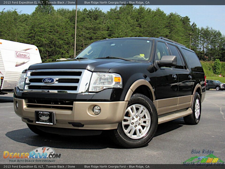 Front 3/4 View of 2013 Ford Expedition EL XLT Photo #1