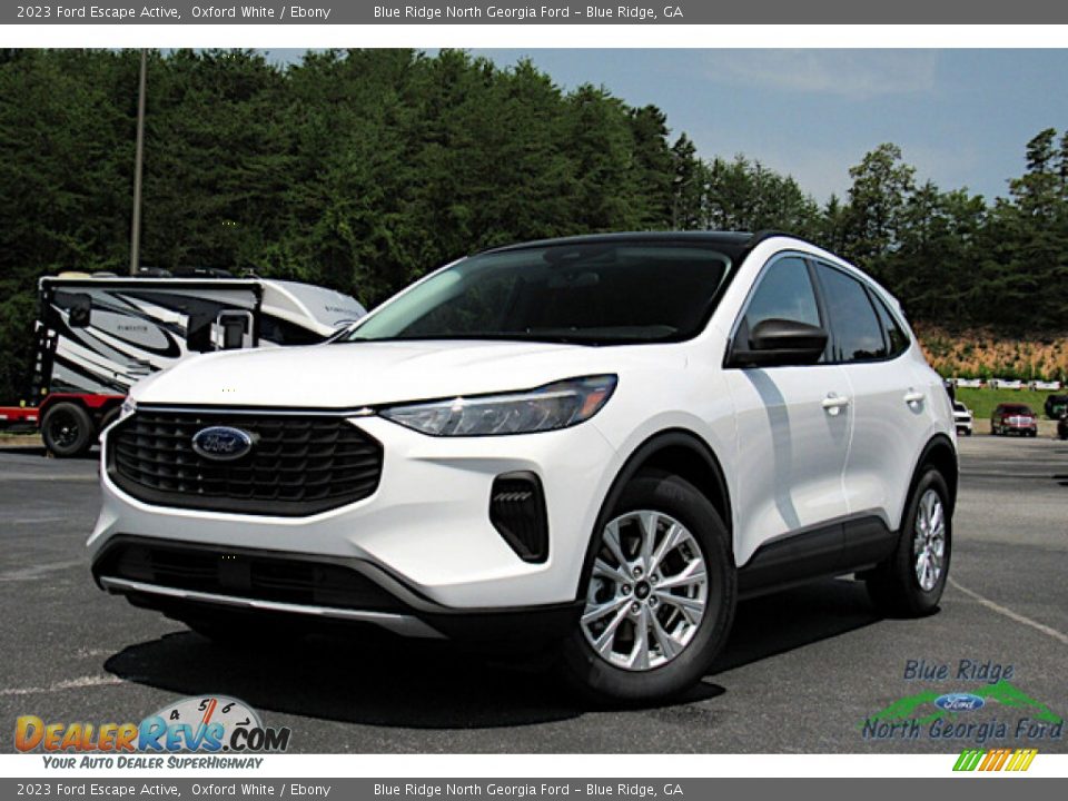 2023 Ford Escape Active Oxford White / Ebony Photo #1