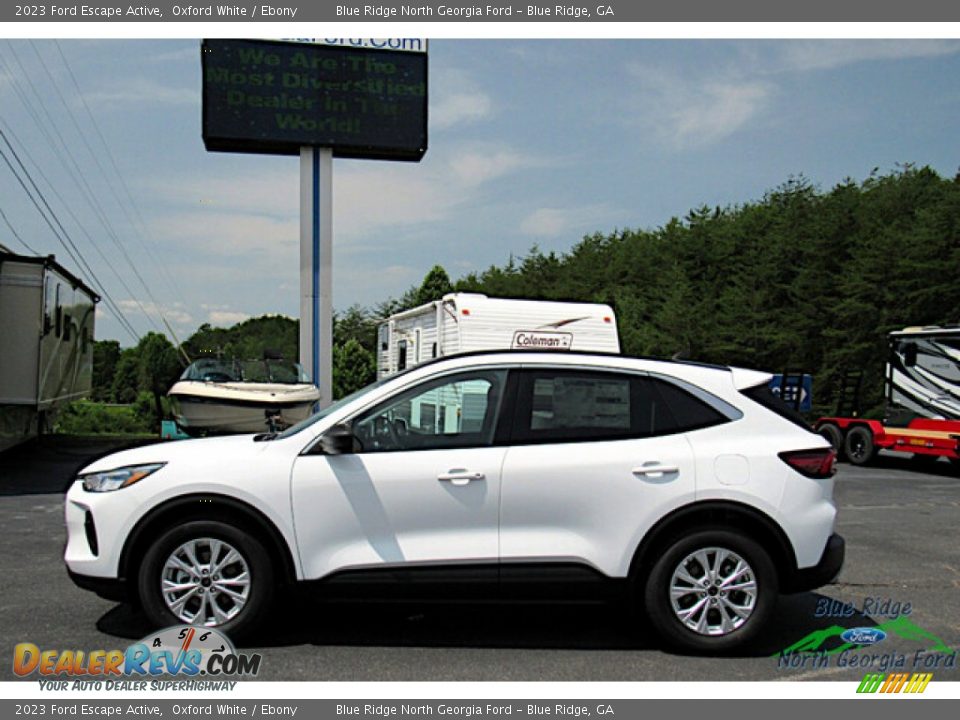 Oxford White 2023 Ford Escape Active Photo #2