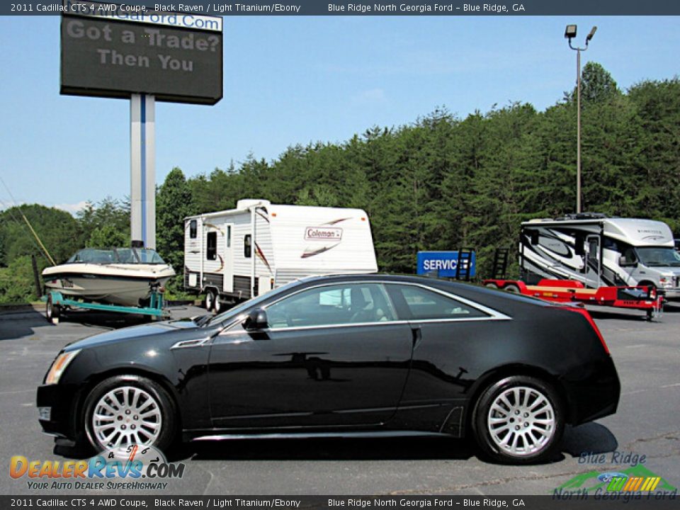 Black Raven 2011 Cadillac CTS 4 AWD Coupe Photo #2