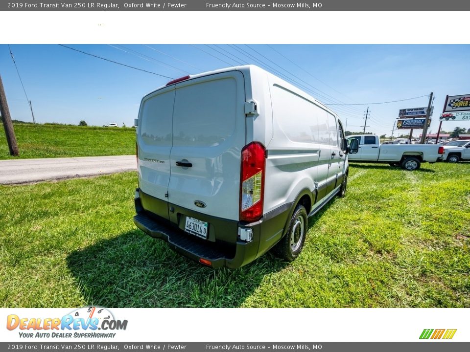 2019 Ford Transit Van 250 LR Regular Oxford White / Pewter Photo #4