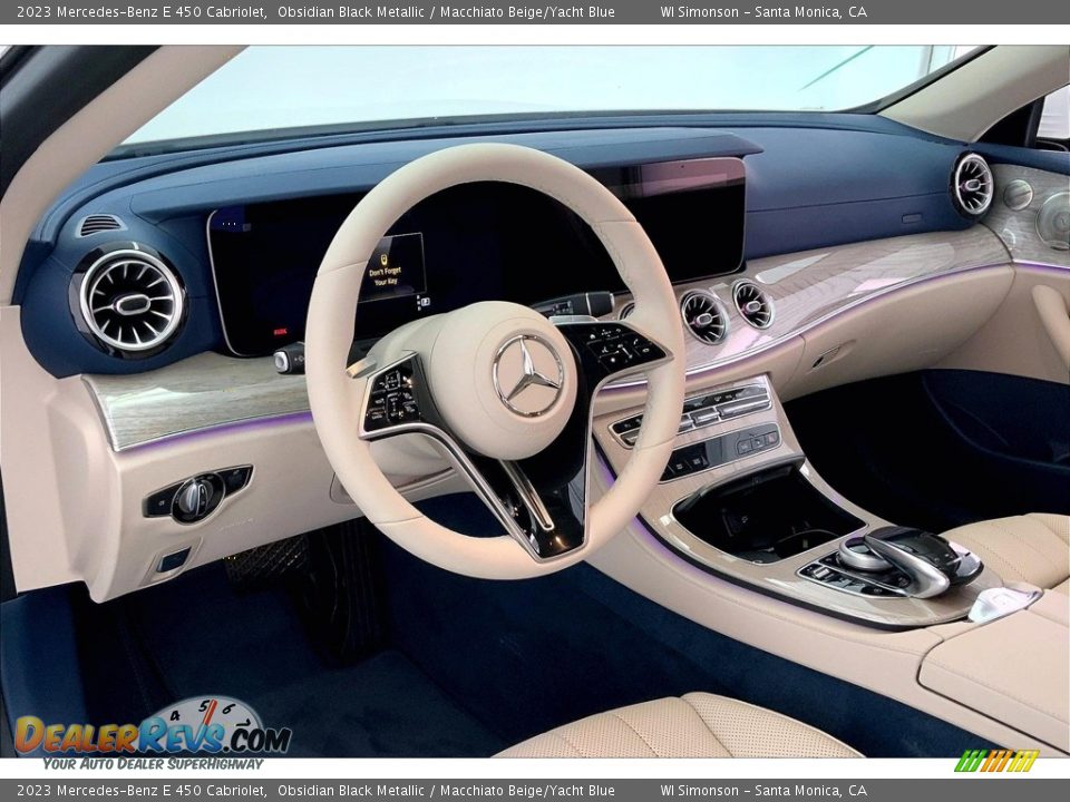 Dashboard of 2023 Mercedes-Benz E 450 Cabriolet Photo #4