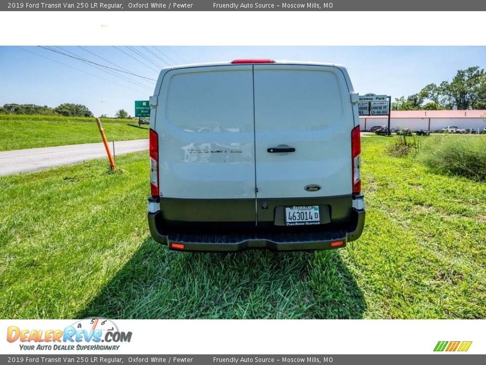 2019 Ford Transit Van 250 LR Regular Oxford White / Pewter Photo #5
