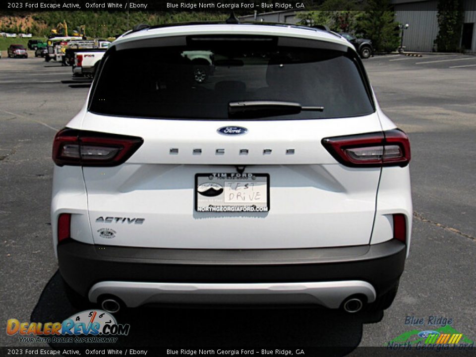 2023 Ford Escape Active Oxford White / Ebony Photo #5