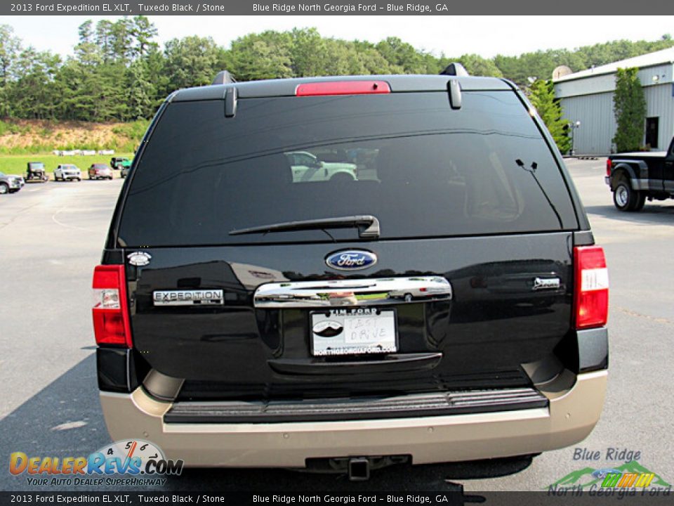 2013 Ford Expedition EL XLT Tuxedo Black / Stone Photo #5