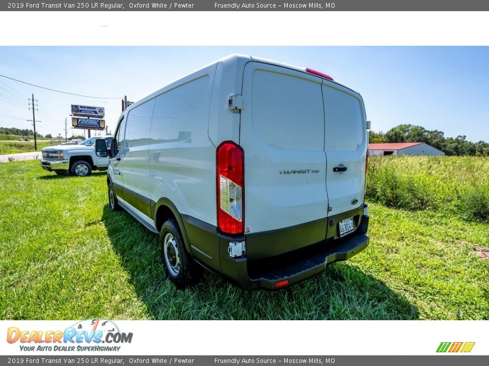 2019 Ford Transit Van 250 LR Regular Oxford White / Pewter Photo #6