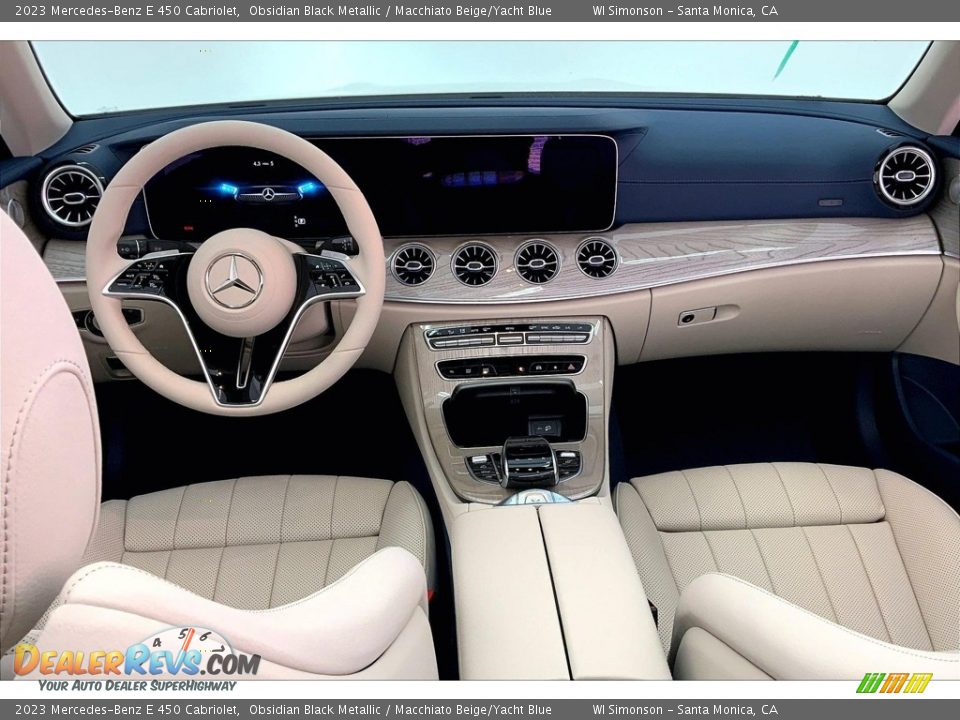 Dashboard of 2023 Mercedes-Benz E 450 Cabriolet Photo #6