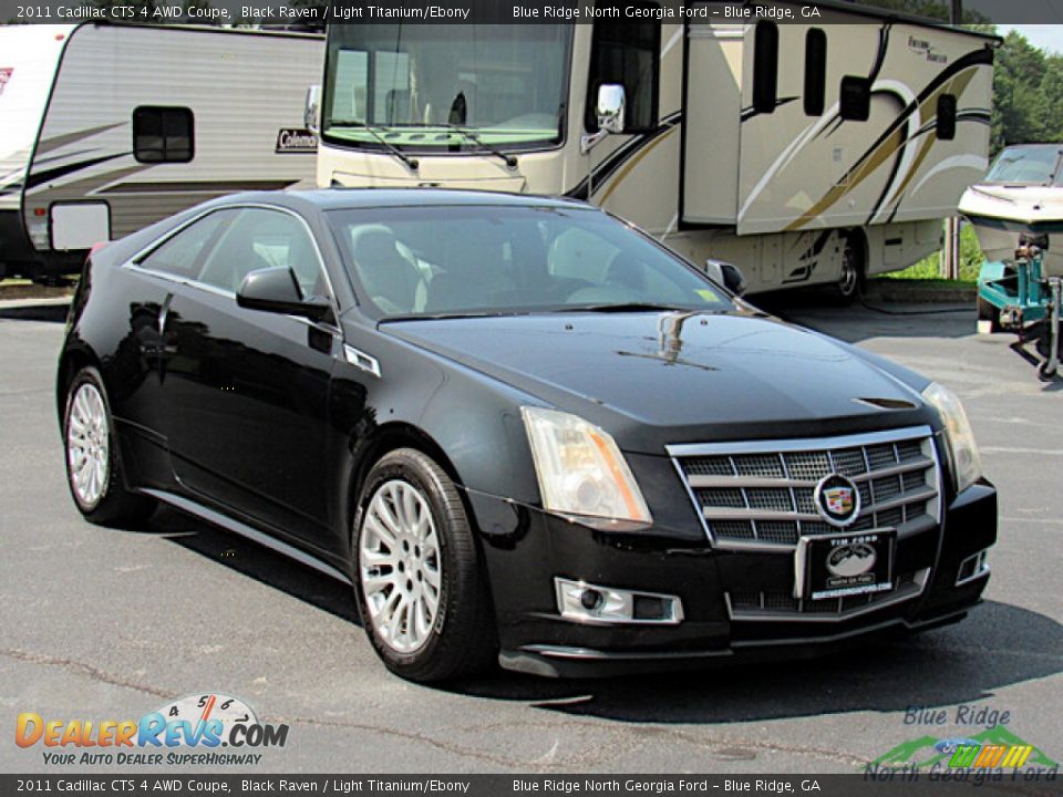 Black Raven 2011 Cadillac CTS 4 AWD Coupe Photo #7