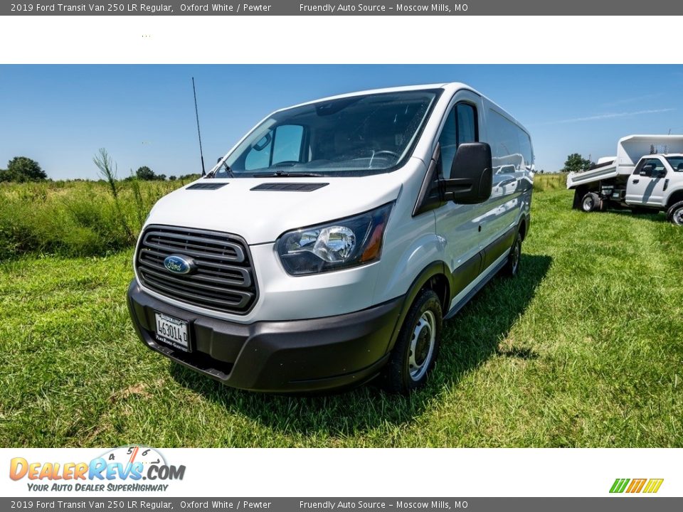 2019 Ford Transit Van 250 LR Regular Oxford White / Pewter Photo #8