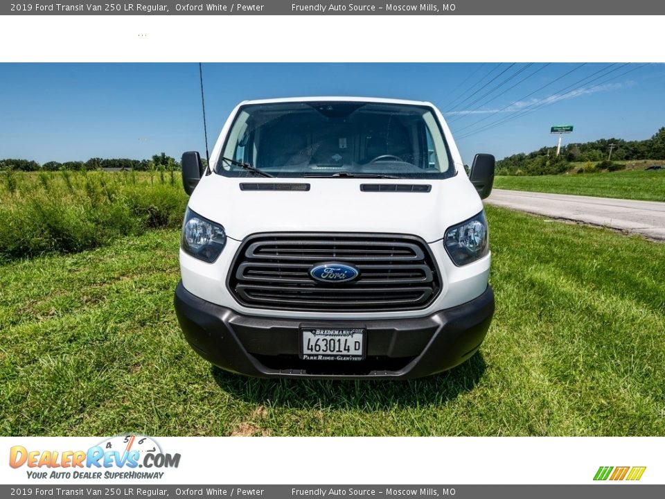 2019 Ford Transit Van 250 LR Regular Oxford White / Pewter Photo #9