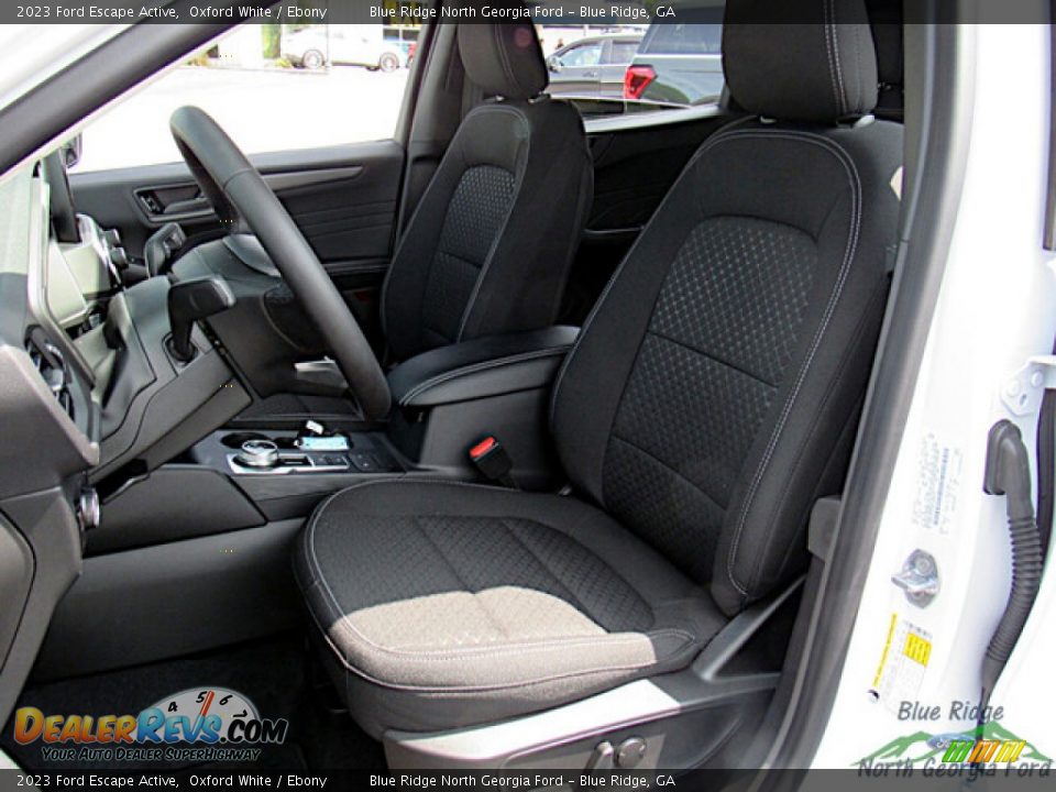 2023 Ford Escape Active Oxford White / Ebony Photo #11