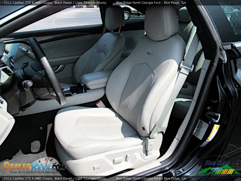 Front Seat of 2011 Cadillac CTS 4 AWD Coupe Photo #11