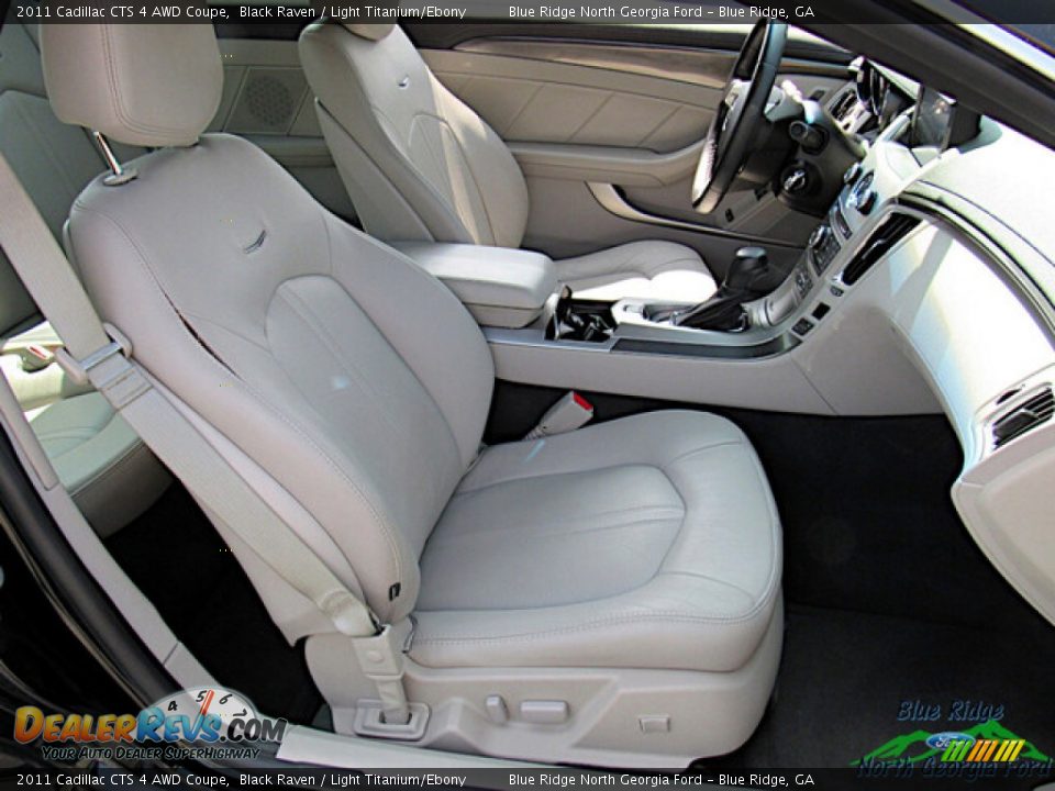 Front Seat of 2011 Cadillac CTS 4 AWD Coupe Photo #12