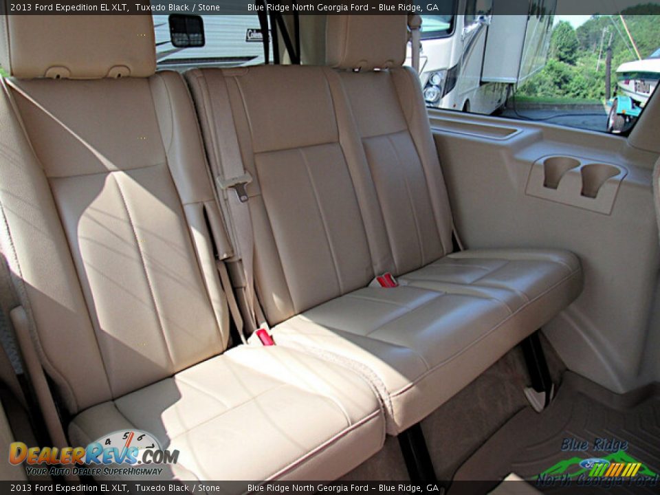 Rear Seat of 2013 Ford Expedition EL XLT Photo #14