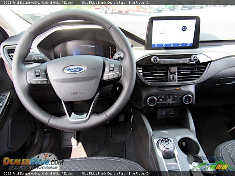 2023 Ford Escape Active Oxford White / Ebony Photo #15