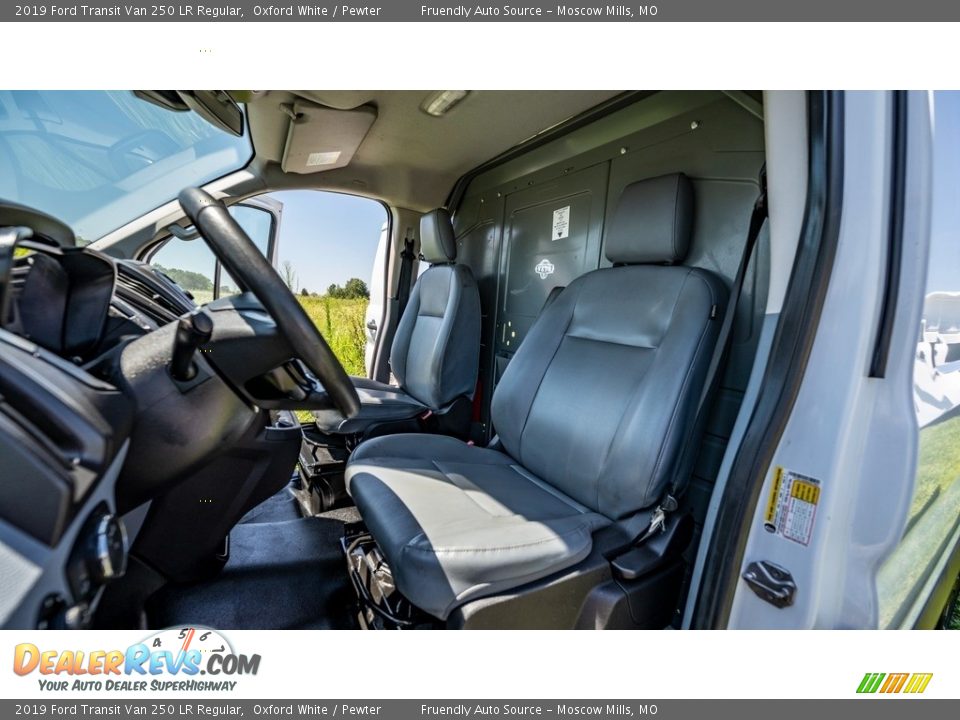 2019 Ford Transit Van 250 LR Regular Oxford White / Pewter Photo #17