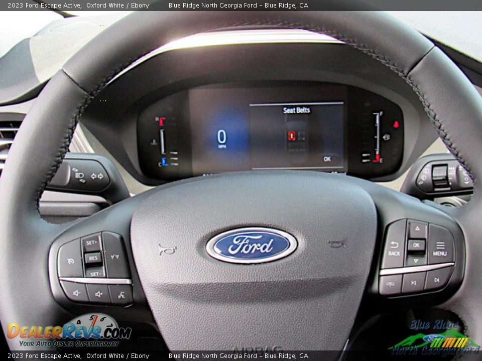 2023 Ford Escape Active Oxford White / Ebony Photo #18