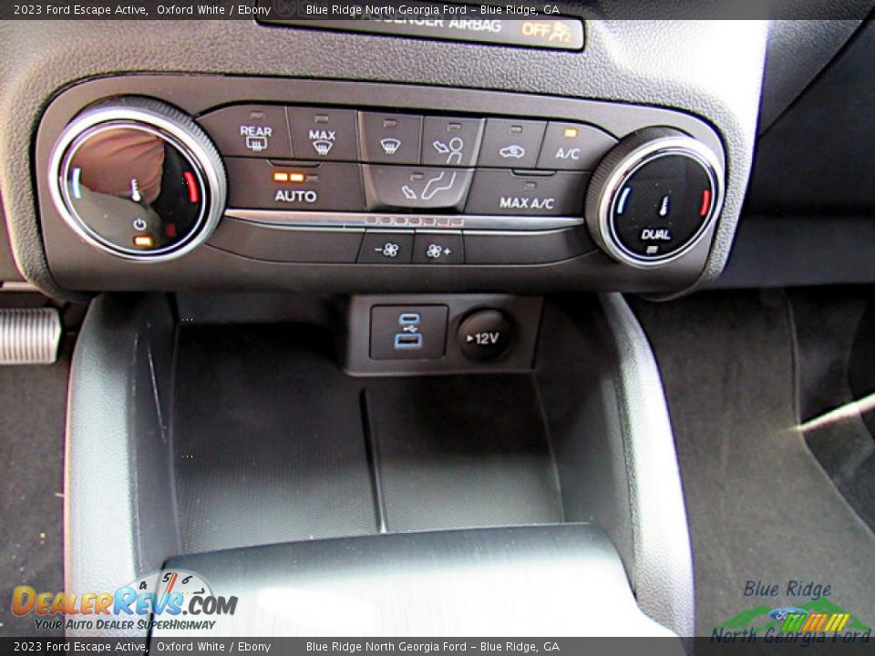 2023 Ford Escape Active Oxford White / Ebony Photo #21