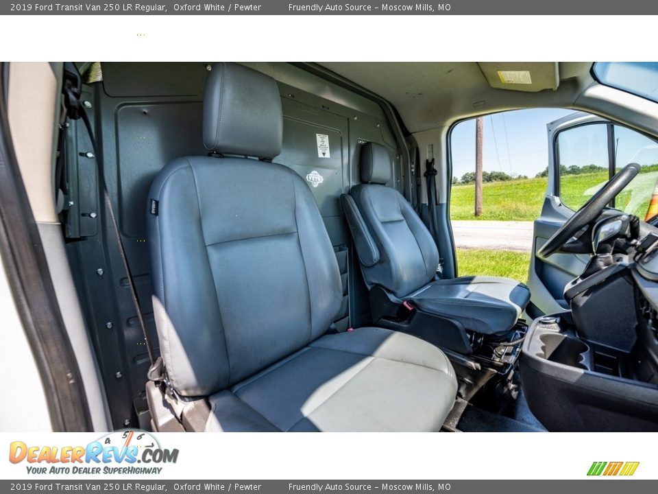 2019 Ford Transit Van 250 LR Regular Oxford White / Pewter Photo #26