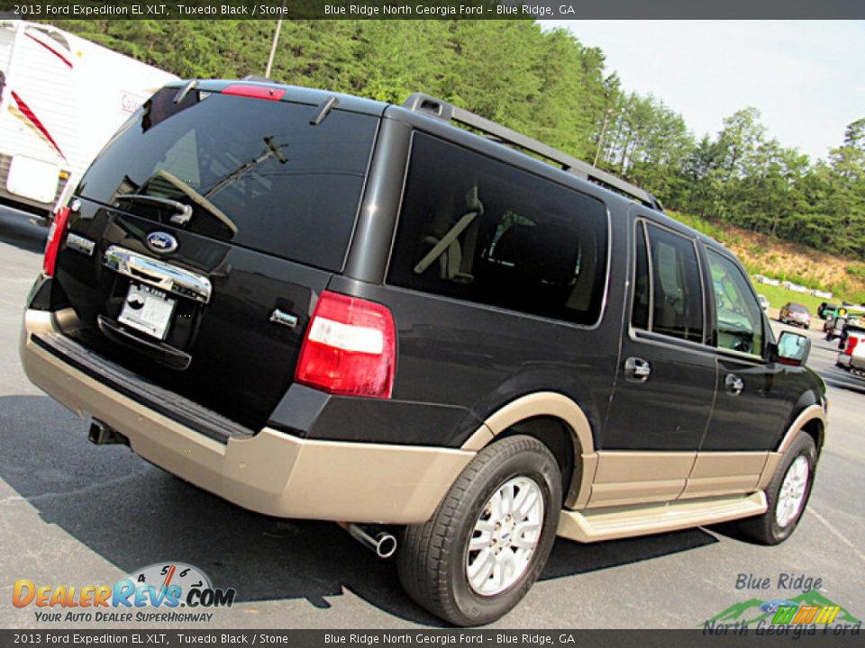 2013 Ford Expedition EL XLT Tuxedo Black / Stone Photo #26