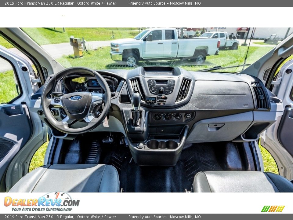 2019 Ford Transit Van 250 LR Regular Oxford White / Pewter Photo #27