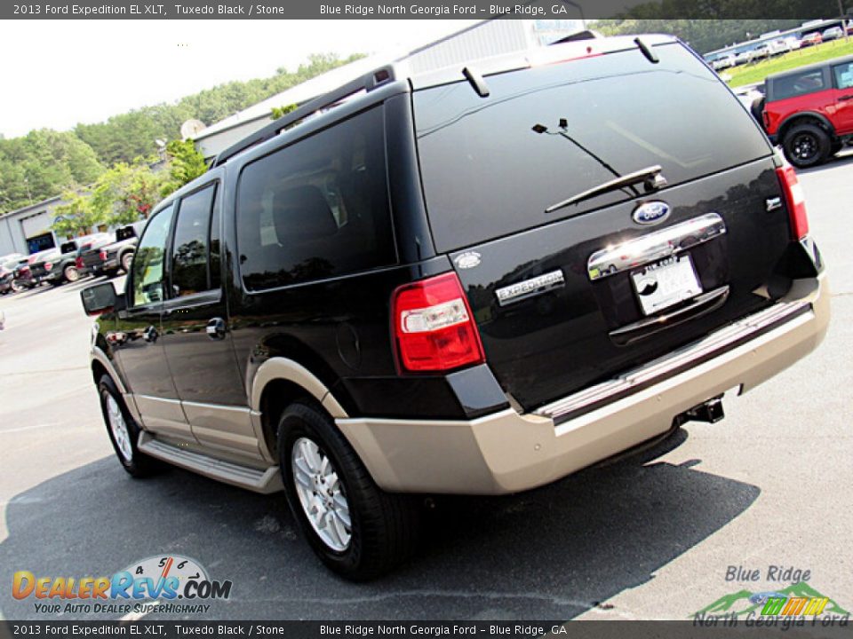 2013 Ford Expedition EL XLT Tuxedo Black / Stone Photo #27