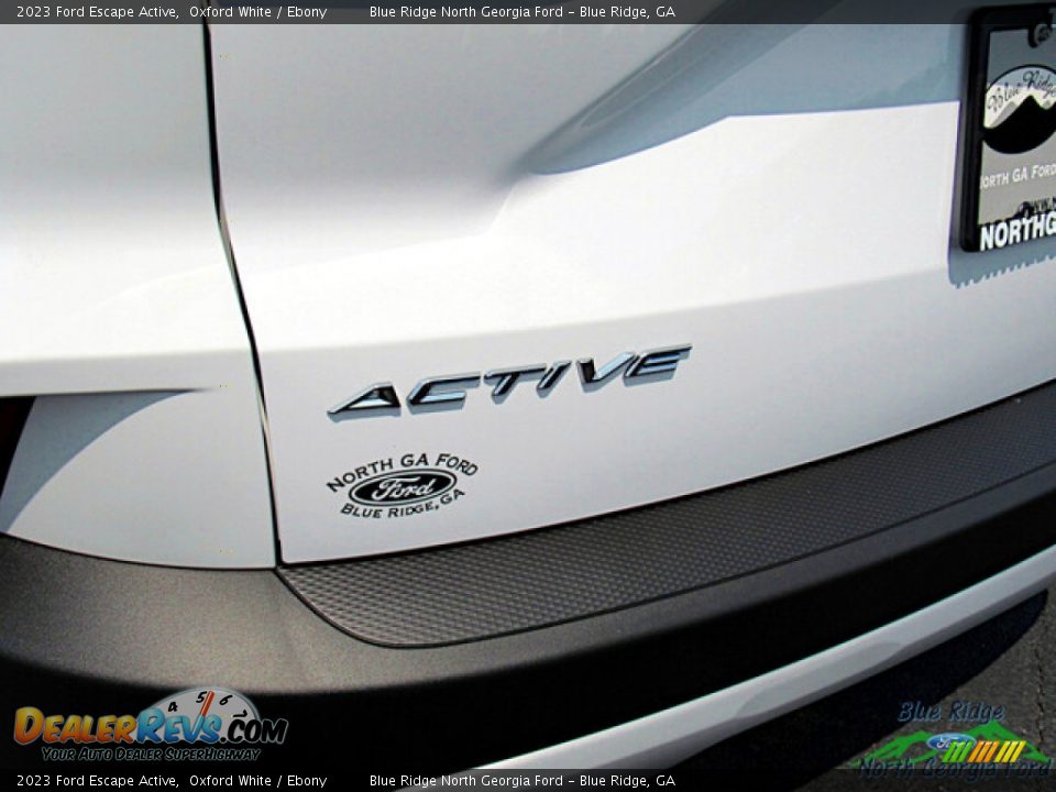 2023 Ford Escape Active Oxford White / Ebony Photo #28